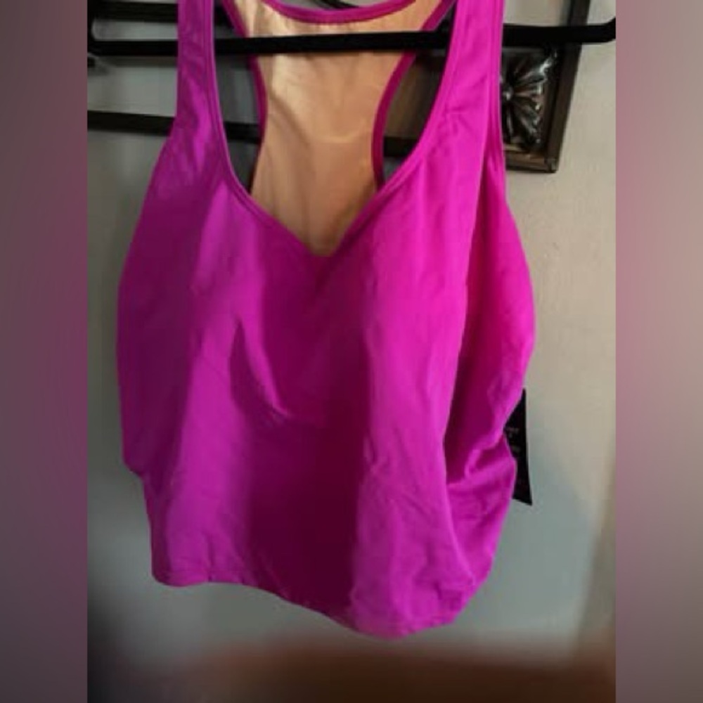 Swimsuits For All Vibrant Pink Bathing Suit